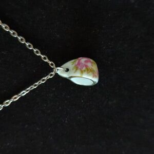 Tea Cup Necklace Handmade